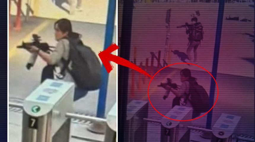 TUSAŞ'a saldıran kadın terörist öleceğini anlayınca kendisini patlatmış! Geriye sadece bir el parçası kaldı