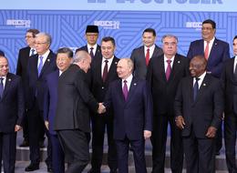 Cumhurbaşkanı Erdoğan BRICS 2024 Zirvesi'nde! Aile fotoğrafı çekildiler