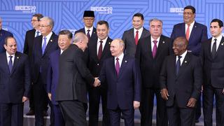 Cumhurbaşkanı Erdoğan BRICS 2024 Zirvesi'nde! Aile fotoğrafı çekildiler