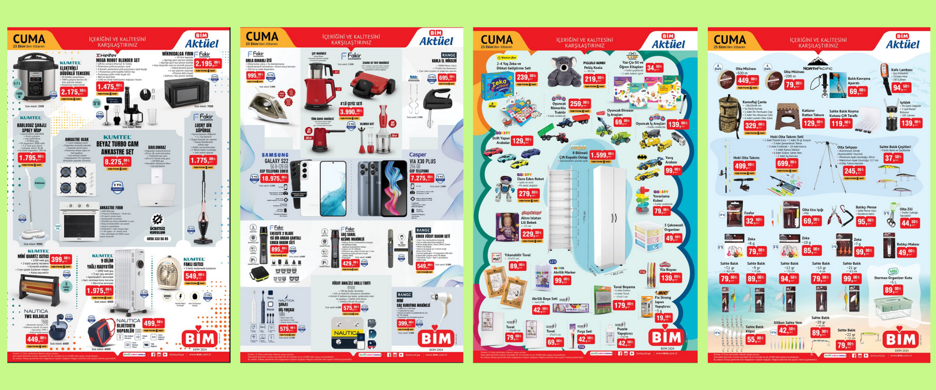 BİM'e Samsung Galaxy S22 geliyor! 25 Ekim 2024 BİM Aktüel Kataloğu burada