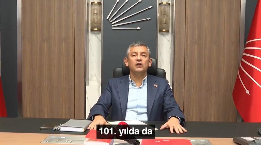 CHP Genel Başkanı Özel 'iki önemli karar' aldıklarını duyurdu: 27 Ekim ve 29 Ekim'de...