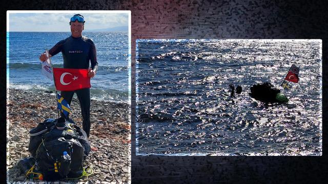 10 yıl sürecek sıra dışı yolculuk: Maceraperest yüzücü Türkiye'den İspanya'ya yüzüyor!