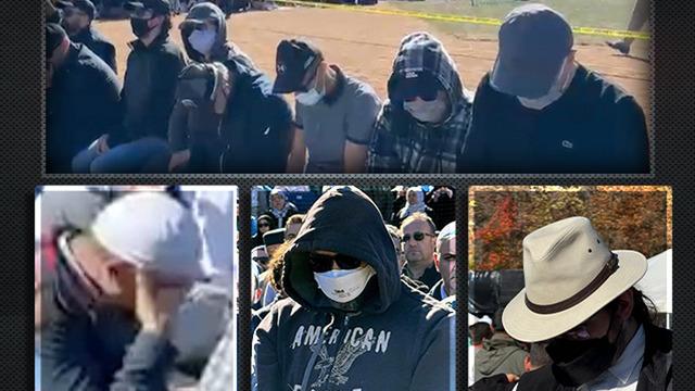 Cenaze törenindeki tuhaf görüntülerin sırrı açığa çıktı! FETÖ'cülere WhatsApp'tan mesaj gelince ne buldularsa takmışlar