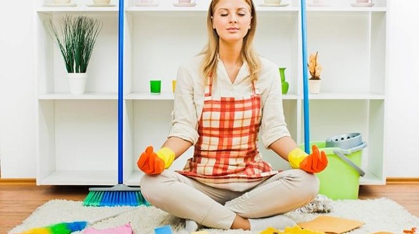 Ev işlerini egzersize &ccedil;evirmenin yolları