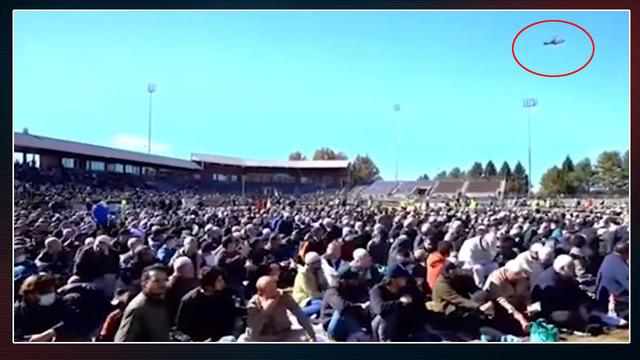 Teröristbaşı Fetullah Gülen'in cenazesinde 'helikopter' paniği! 'Bizi almaya mı geldiler?' diye korkuya kapıldılar... 