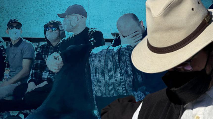 Hain Gülen'in cenazesinde yüzlerini gizlemeye çalıştılar ama kim oldukları ortaya çıktı! Özellikle bir isim dikkat çekti