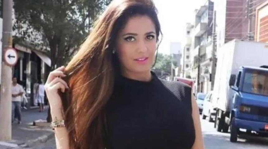 Brezilya bu olayı konuşuyor! Sarhoş model benzinlikte polise saldırdı... Kasıklarına tekme attığı anlar anbean kamerada