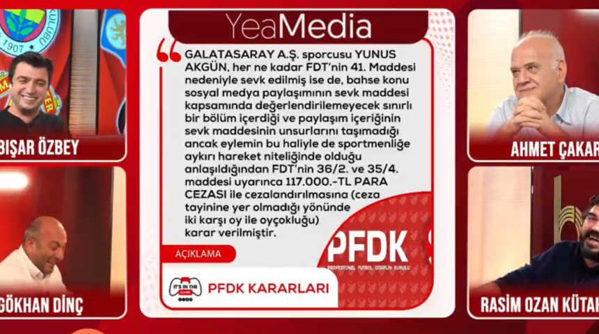 Ahmet Çakar canlı yayında olduğunu unuttu gaz çıkardı, programı apar topar bitirdiler!
