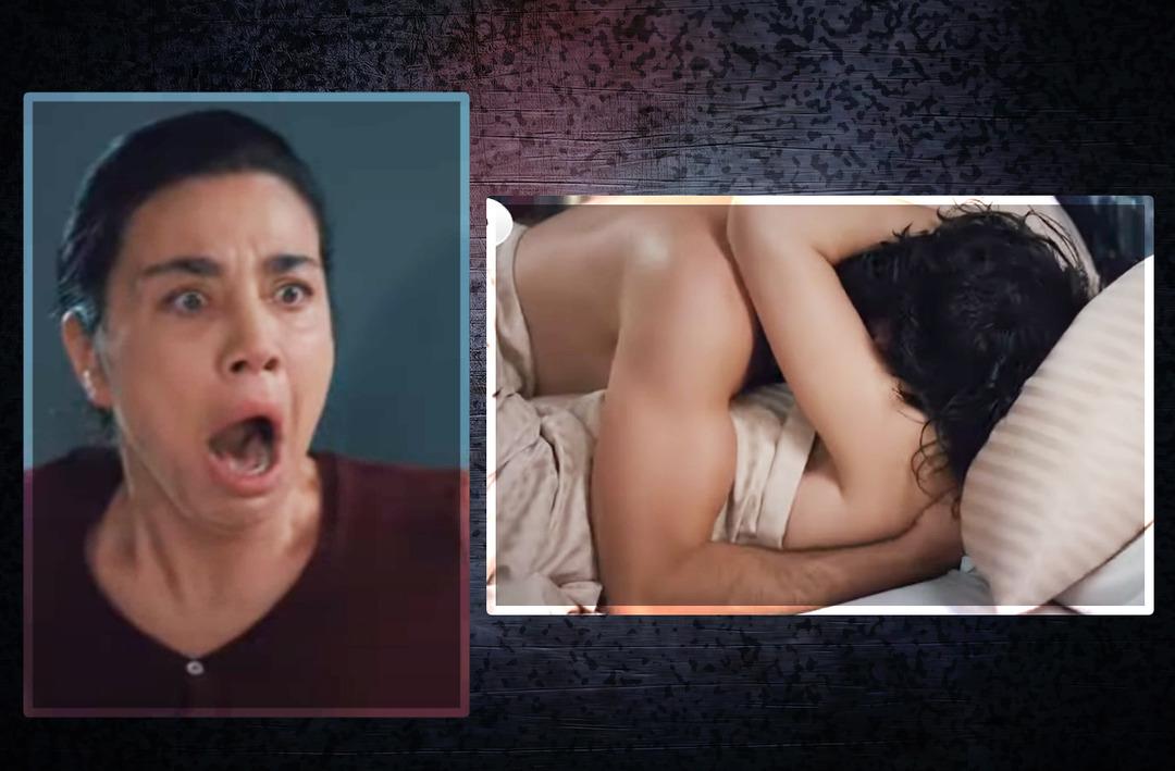 Yalan son b&ouml;l&uuml;mde H&uuml;lya, Yusuf ve Berrin'i yatakta bastı! O sahne sosyal medyayı salladı: Bir bu eksikti