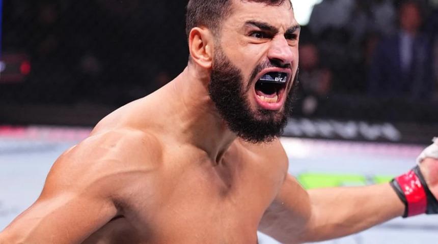 İbo Aslan, UFC 308'de Brezilyalı Rafael Cerqueira'yı nakavtla mağlup etti