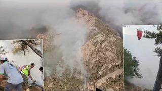 Denizli'deki yangın 4. gününde... Ekipler ve vatandaşlar seferber oldu: MSB'den açıklama!