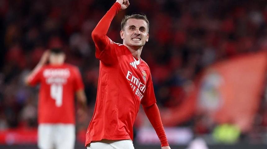 Kerem Aktürkoğlu Benfica taraftarını kendisine aşık etti! Rio Ave karşısında 4 dakikada 2 gol attı, hat trick yaptı