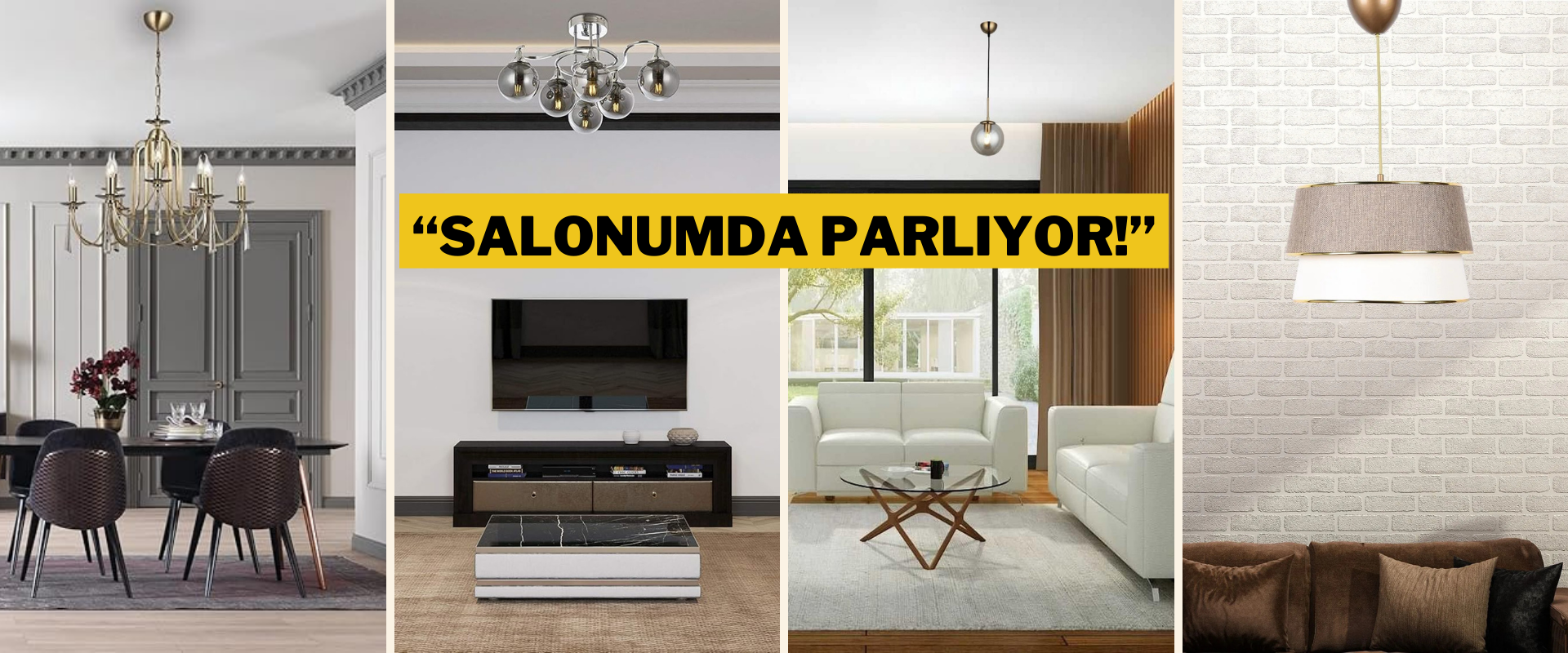 Salonunuzun en şık dokunuşu olabilecek en iyi avize markaları