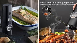 Yemeklerinizde fark yaratma zamanı! Fabcio Nero şarjlı baharat öğütücü indirimini yakalayın
