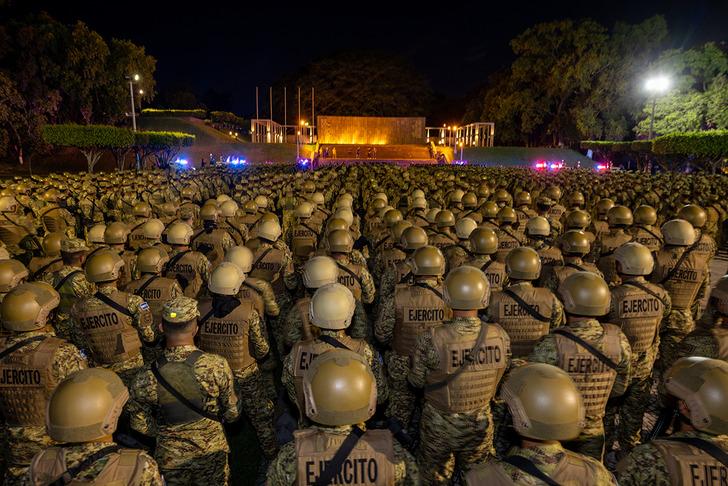 El Salvador'da çetelere dev operasyon! Gizli grup tespit edildi, ordu başkentte bir mahalleyi kuşattı G1