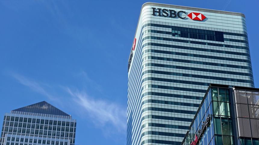 Avrupa'nın en büyük bankası HSBC'nin üçüncü çeyrek karı beklentileri aştı