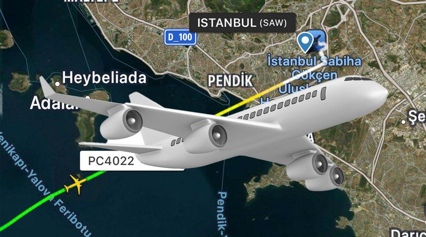 İstanbul'da bir facianın eşiğinden dönüldü! Tuttuğu lazer uçak kazasına sebep olacaktı...