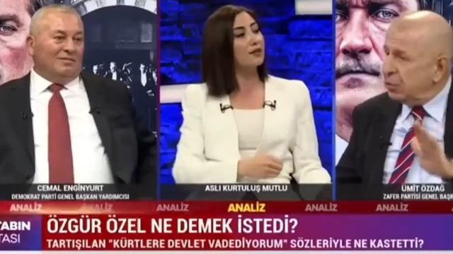 Canlı yayında gergin anlar! Ümit Özdağ o ismin yayına katılacağını duyunca stüdyo terk etti: "Muhatabım olamaz..."