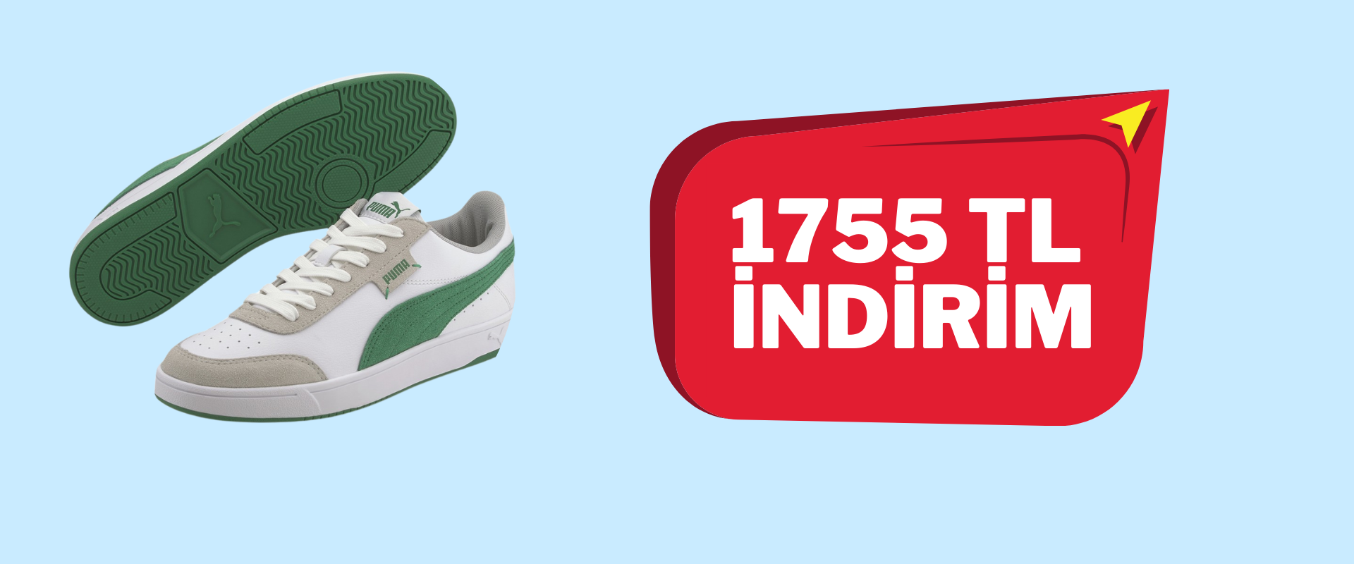 Fiyatı 2 bin 145 TL'ye düştü! Retro tarzı modern dokunuşla harmanlayan Puma ayakkabı indirimde