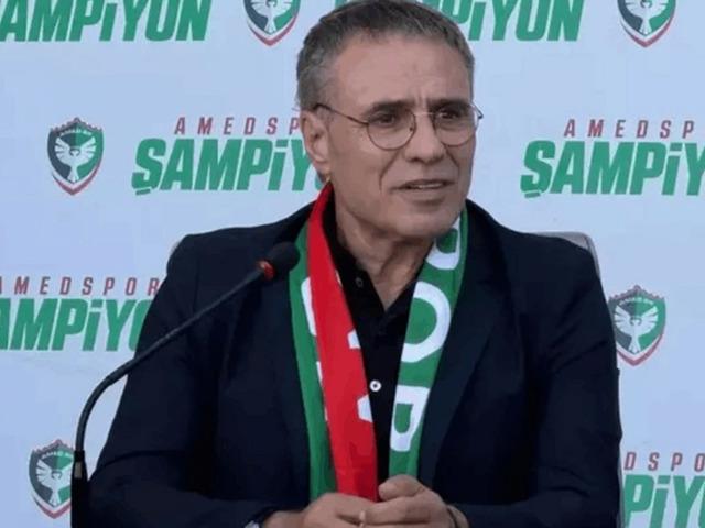 Amedspor'da Ersun Yanal şoku!
