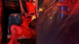 Defne Samyeli'nin kızları Deren ile Derin Talu kardeşler Cadılar Bayramı partisinde! Biri şeytan oldu biri kara melek... Sosyal medyada tepki yağdı