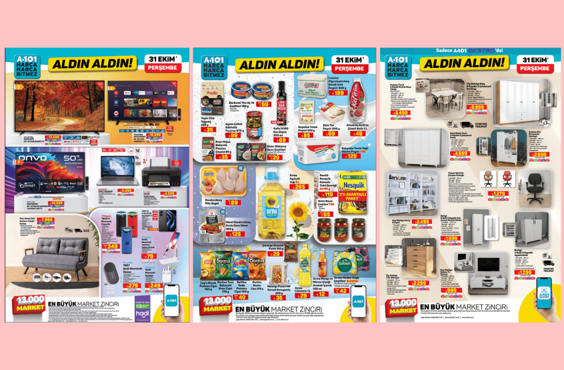 A101'e iPhone 14 geliyor! İşte 31 Ekim 2024 A101 Aldın Aldın Kataloğu