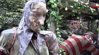 Önce korkup sonra fotoğraf çekiyorlar... Cazılar Deresi'nin kıyısında bulunan bu tesis ilginin odağı oldu