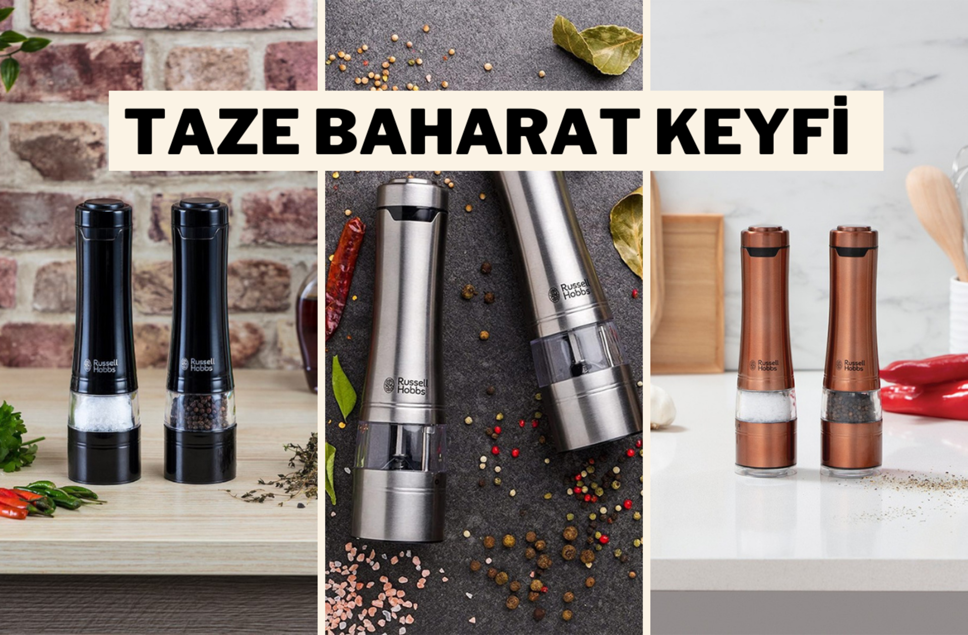 Tek tuşla zahmetsiz lezzet! Russell Hobbs Öğütücü TikTok'ta viral oldu