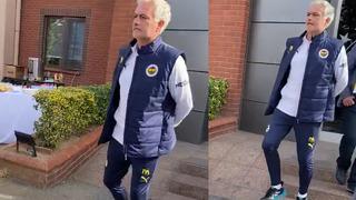Fenerbahçe'de Jose Mourinho'nun talihsiz anı! Antrenman sonrası sekerek ayrıldı