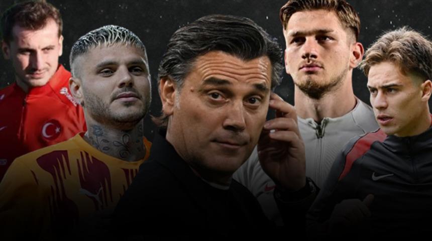 A Milli Takım Teknik Direktörü Vincenzo Montella'dan itiraf üstüne itiraf! Mauro Icardi, Kenan Yıldız, Kerem Aktürkoğlu, Semih Kılıçsoy...