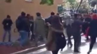 Ankara Üniversitesi'nde öğrenciler birbirine girdi! Yaralılar var