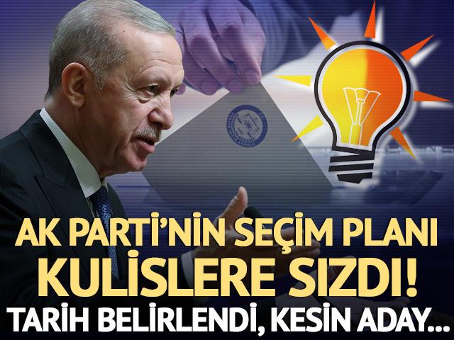 AK Parti’nin seçim planı kulislere sızdı: 'Erdoğan kesin aday…’