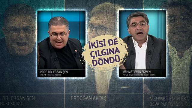 Canlı yayında ikisi de çılgına dönünce adeta kıyamet koptu