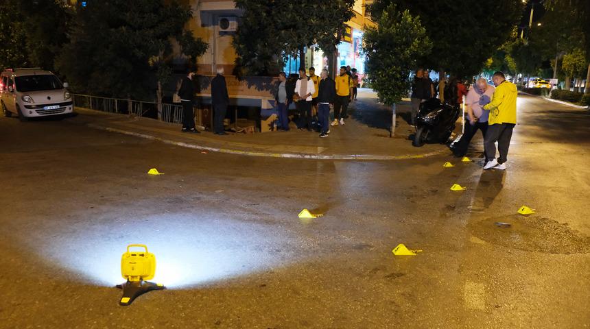 Alanya'da silahlı saldırıda motosikletteki 2 kişi yaralandı