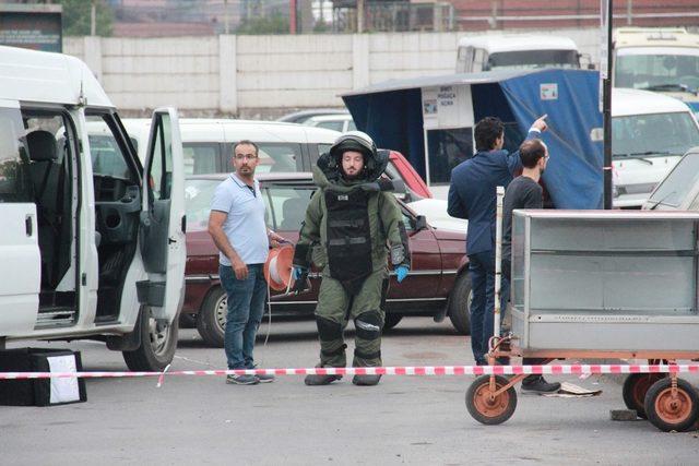 Eşini korkutmak için aracına bomba düzeneği kurmuştu, hakim karşısına çıktı