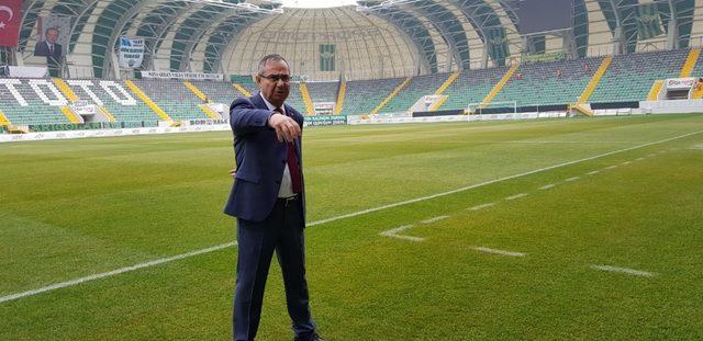 MESOB Başkanı Geriter Akhisar Stadını çok beğendi