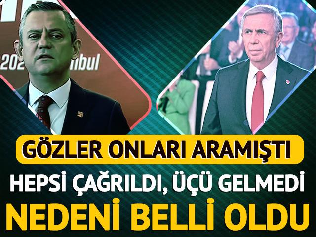 Mitingde gözler o 3 ismi aramıştı! Nedenini açıkladı