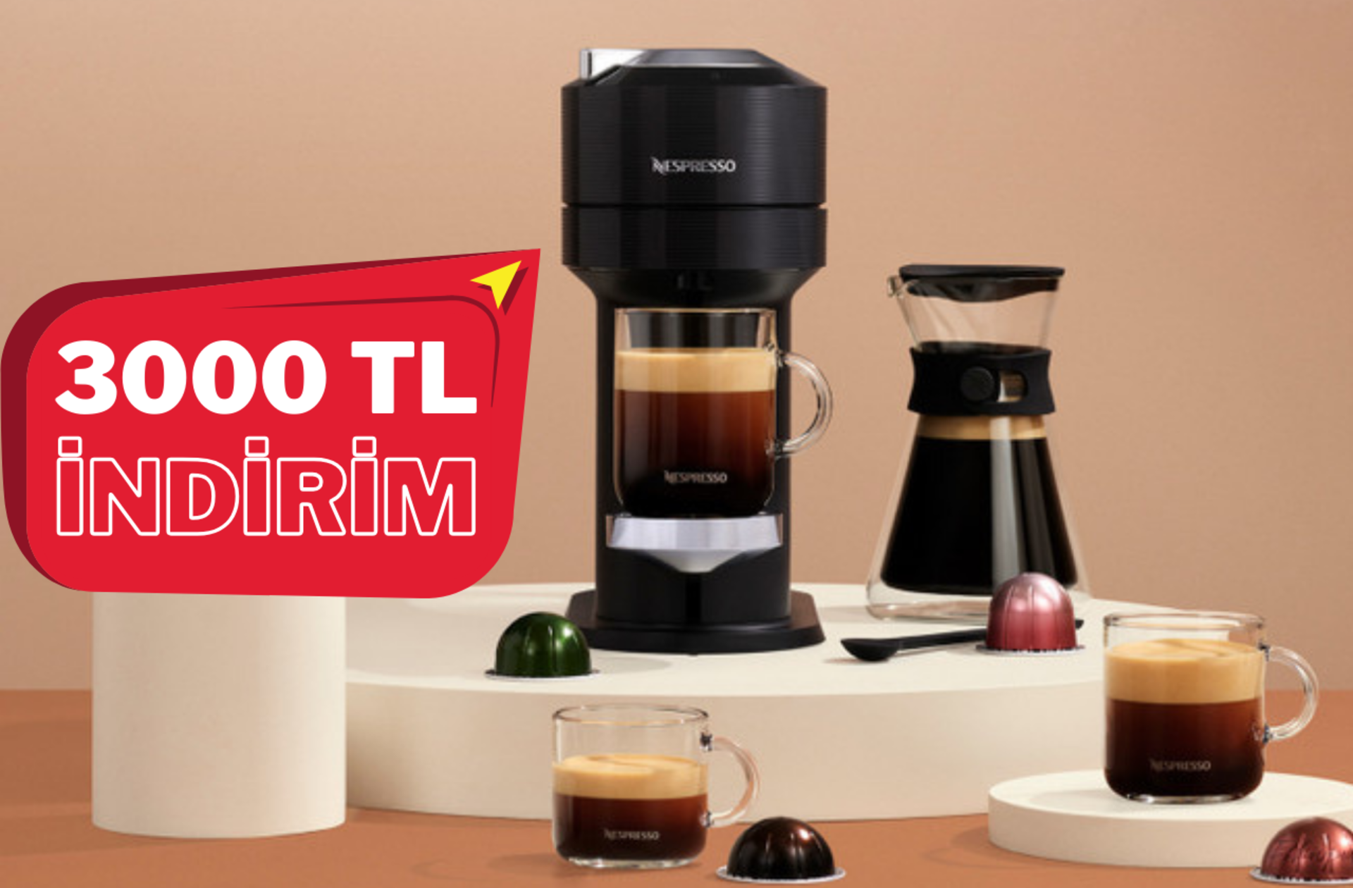Kahve tutkunlarına özel kampanya: Nespresso'da %30 indirim var