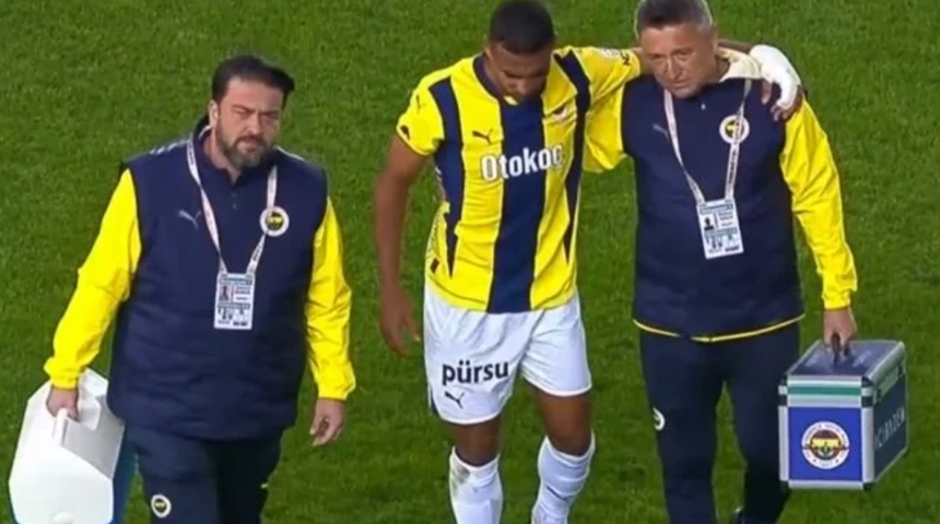 Fenerbahçe'de sakatlık şoku! Djiku oyuna devam edemedi