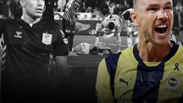Fenerbahçe'de Edin Dzeko'dan hakem yönetimine sert tepki! ''VAR bizim pozisyonlarda 2-3 tuvalet molası verdi herhalde''