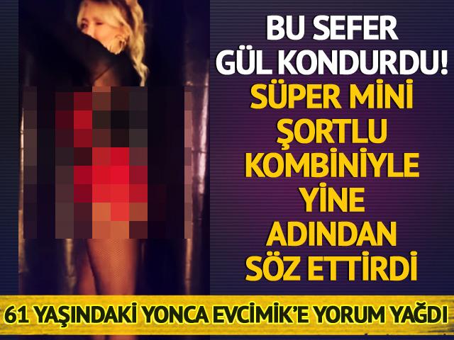 Yonca Evcimik'e yorum yağdı! Bu sefer süper mini şortu ve...