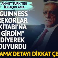 Görevden alınan Ahmet Türk'ten ilk açıklama! 'Guinness Rekorlar Kitabı'na girdim' diyerek duyurdu... Pijama detayı dikkat çekti