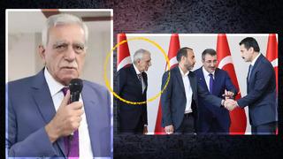 Yerine kayyum atanan Ahmet Türk'ün geçen haftaki karesi gündem oldu: Cumhurbaşkanı Yardımcısı Cevdet Yılmaz ile barış yemeğindeydi