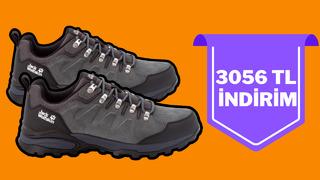 Hem doğada hem şehirde favoriniz olacak Jack Wolfskin yürüyüş ayakkabısı indirimde