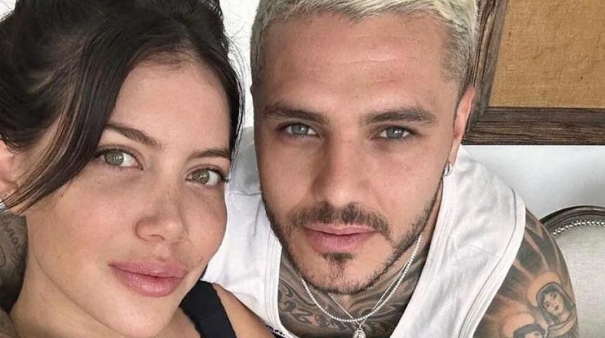 Icardi ile sorunlar yaşayan Wanda Nara durmuyor! L-Gante ve kızıyla pozunu yorum yağdı