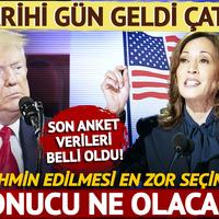 Tarihi gün geldi çattı: 'Tahmin edilmesi en zor seçimin' sonucu ne olacak? Saatler kala son anketler geldi!