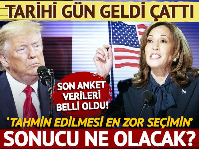 Tarihi gün geldi çattı: 'Tahmin edilmesi en zor seçimin' sonucu ne olacak? Saatler kala son anketler geldi!