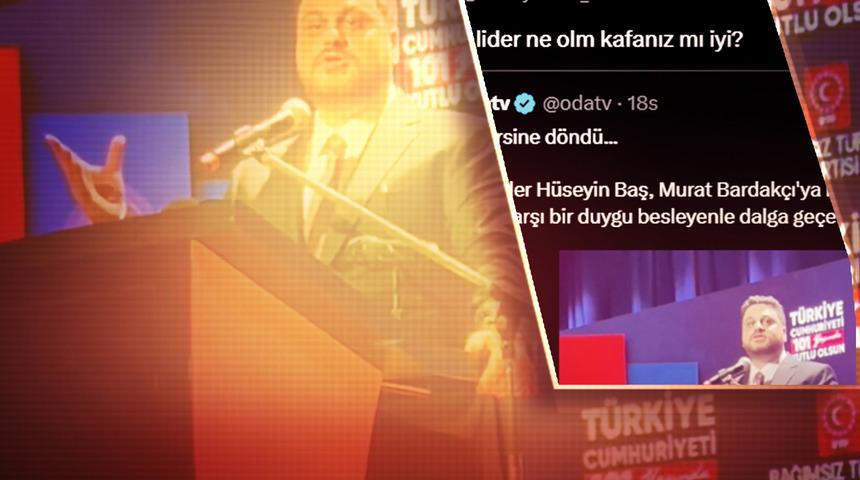 Genel Başkan H&uuml;seyin Baş'ı kızdıran haber: O ifadeyi g&ouml;r&uuml;nce 'Kafanız mı iyi oğlum?' diyerek &ccedil;ıkıştı, sosyal medyada ses getirdi