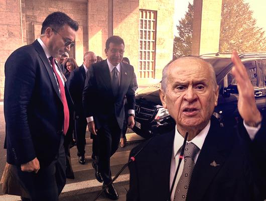 İmamoğlu liderler turuna çıktı, Bahçeli kapıyı kapattı