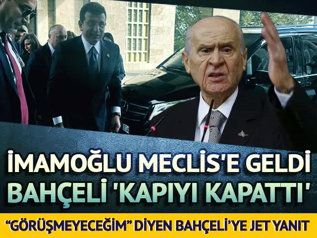 İmamoğlu liderler turuna çıktı, Bahçeli kapıyı kapattı